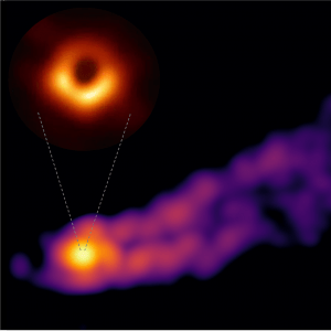 ブラックホールが撮影された楕円銀河「M87」地上と宇宙から同時観測した成果が発表される