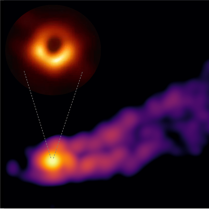 ブラックホールが撮影された楕円銀河「M87」地上と宇宙から同時観測した成果が発表される