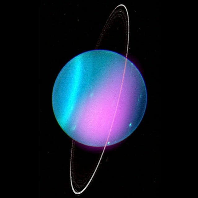 NASAの観測衛星「チャンドラ」が天王星から放射されたX線を初めて検出