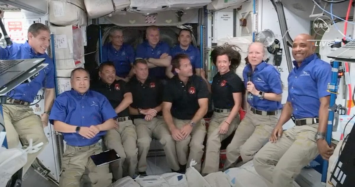ISSでは11人が同時滞在することに。（Credit: NASA Youtube）