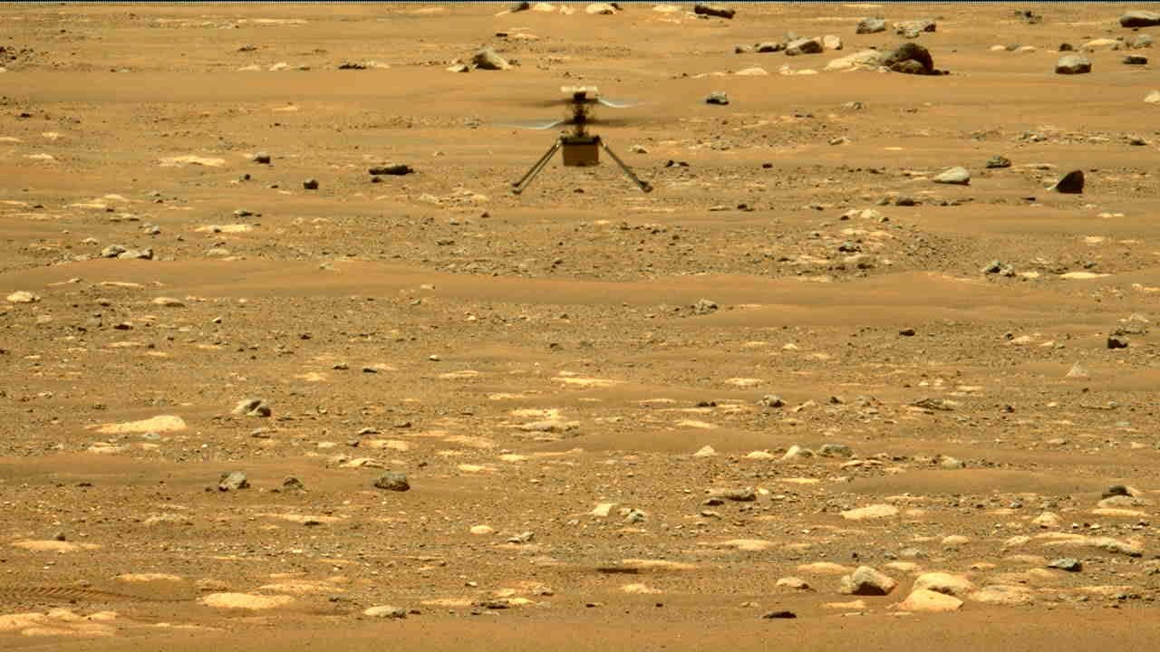 NASA火星ヘリコプター2回目の飛行に成功、2mの水平飛行も実施