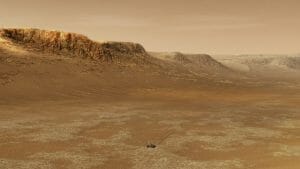 古代の火星では高い空の雲が温暖な気候をもたらしていた？