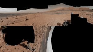 NASAの探査車「キュリオシティ」が撮影した火星の360度パノラマビューが公開