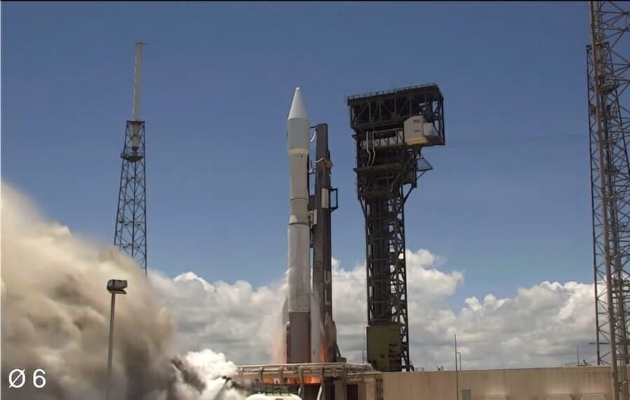 アトラスVロケット、ミサイル早期警戒システムの衛星を打ち上げ　ULAにとって144回目の打ち上げに