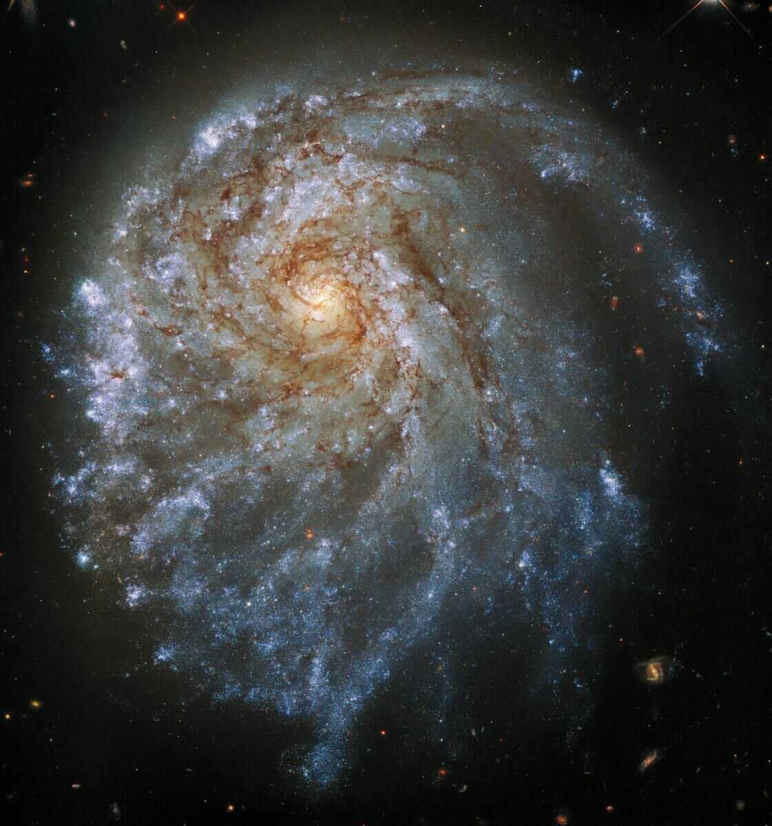 渦巻銀河「NGC 2276」（Credit: ESA/Hubble &amp; NASA, P. Sell, Acknowledgement: L. Shatz）