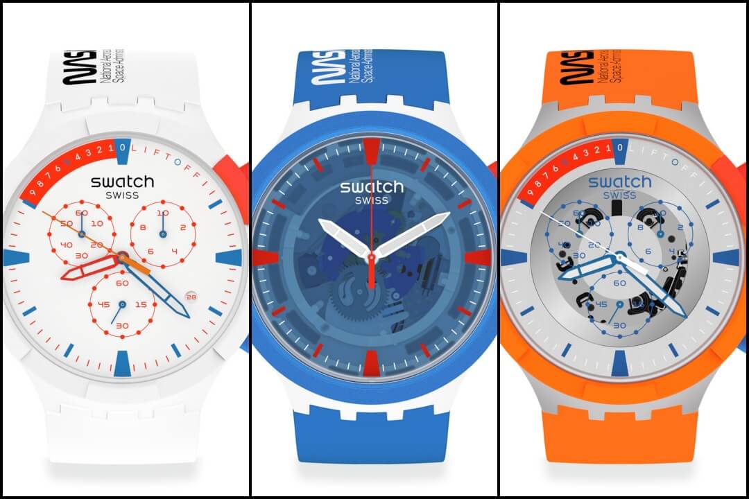 スウォッチ、NASA宇宙服デザインの腕時計を発売