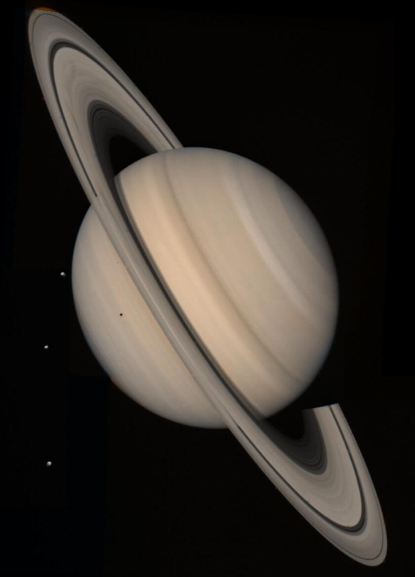 「ボイジャー2号」土星フライバイから42年（1981年8月26日）【今日の宇宙画像】