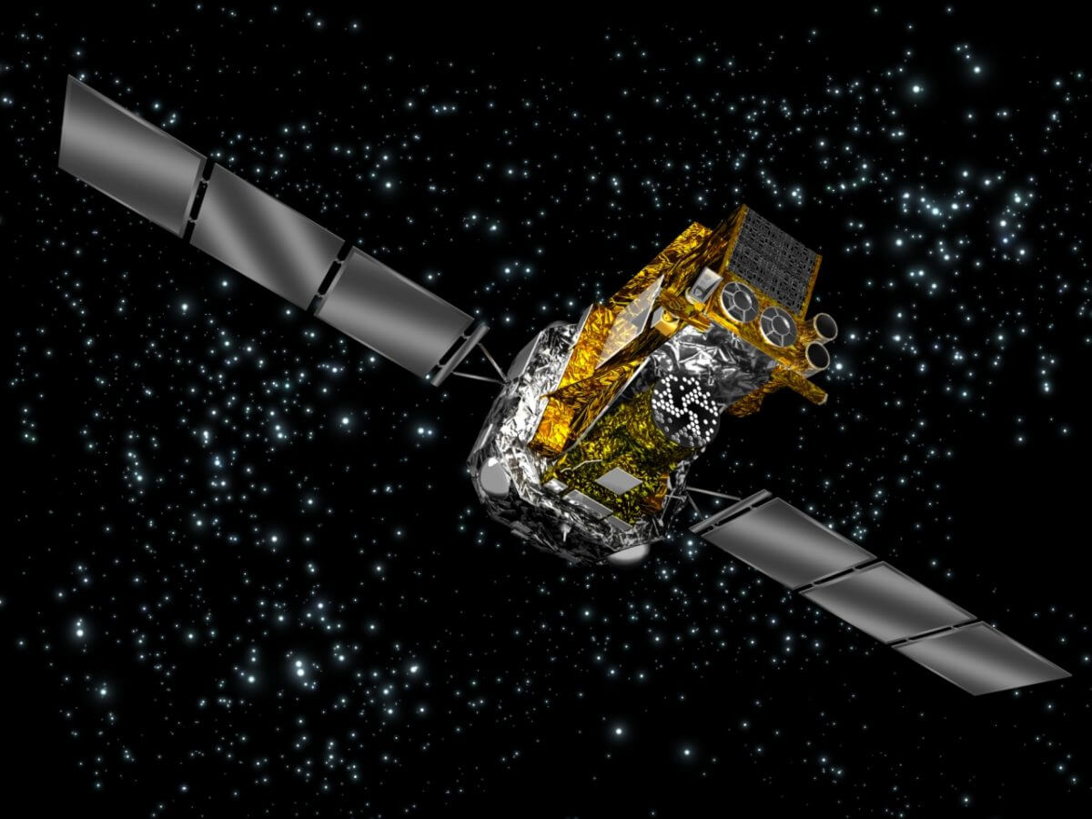 欧州宇宙機関のガンマ線観測衛星「インテグラル」（Credit: ESA/D. Ducros）