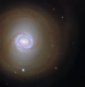 幻想的なリング状構造の渦巻銀河　ハッブルが撮影した「NGC 1317」