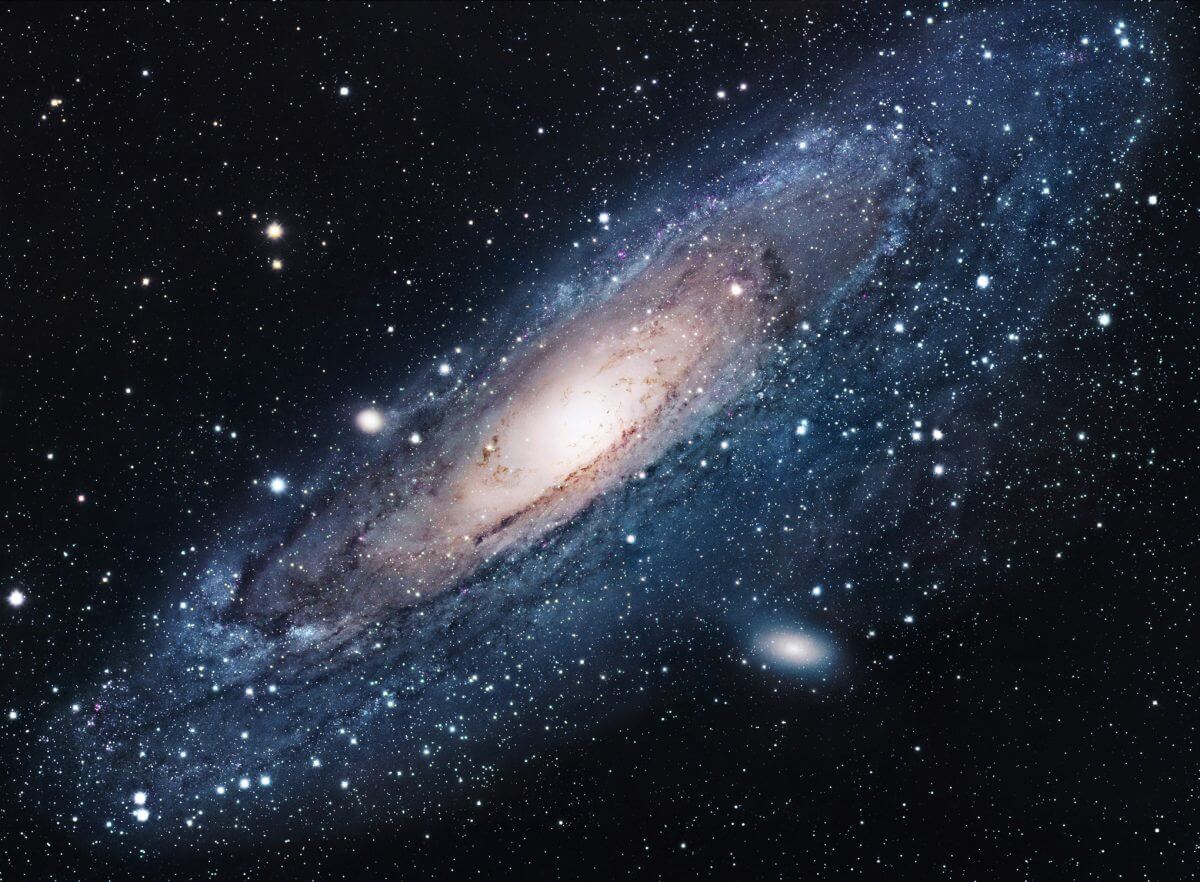 約250万光年先の銀河「アンドロメダ銀河（M31）」（Credit: Robert Gendler）