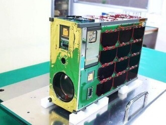 九州工業大学の超小型人工衛星「KITSUNE」（Credit: 九州工業大学）