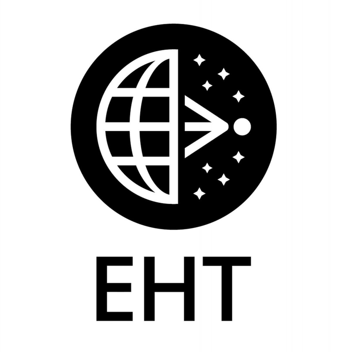 EHT（イベント・ホライズン・テレスコープ）のロゴ（Credit: EHT Collaboration）