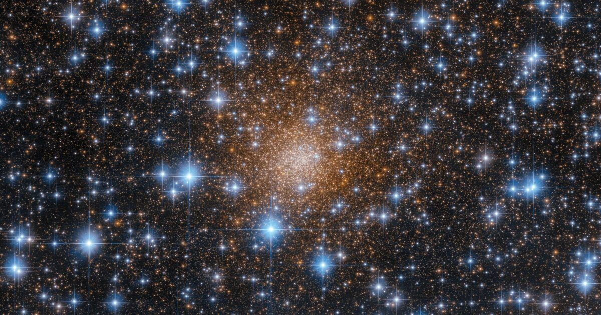 【▲ 球状星団「リラー1」（Credit: ESA/Hubble & NASA, F. Ferraro）】
