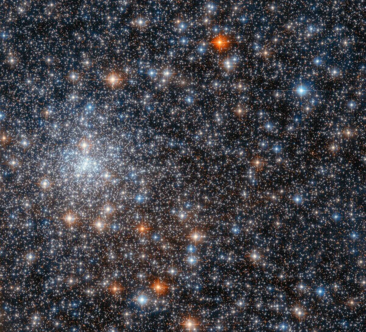 【▲ 球状星団「NGC 6558」（Credit: ESA/Hubble &amp; NASA, R. Cohen）】