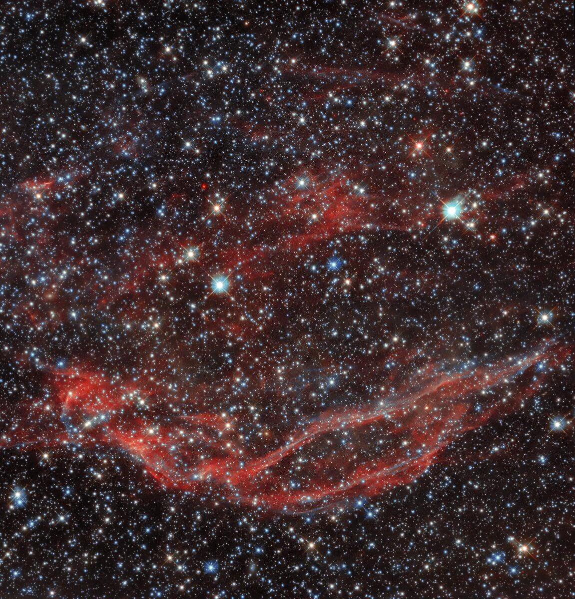 【▲ 超新星残骸「DEM L 249」（Credit: ESA/Hubble &amp; NASA, Y. Chu）】