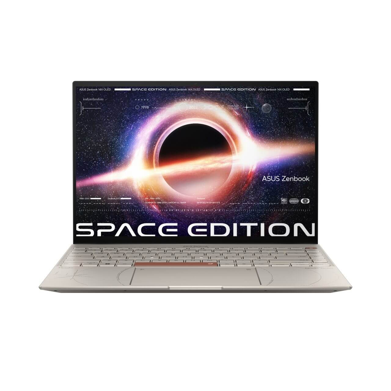 【▲ ASUS Zenbook 14X OLED Space Edition UX5401ZAS（正面）（Credit: ASUS）】