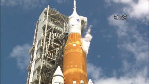 打ち上げ延期されたNASA新型ロケット「SLS」推進剤充填テストを実施
