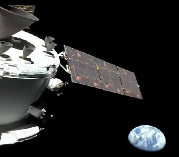 NASA「アルテミス1」オリオン宇宙船は月に向けて飛行中 日本の探査