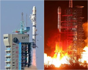 中国、通信衛星と地球観測衛星を相次いで打ち上げ成功