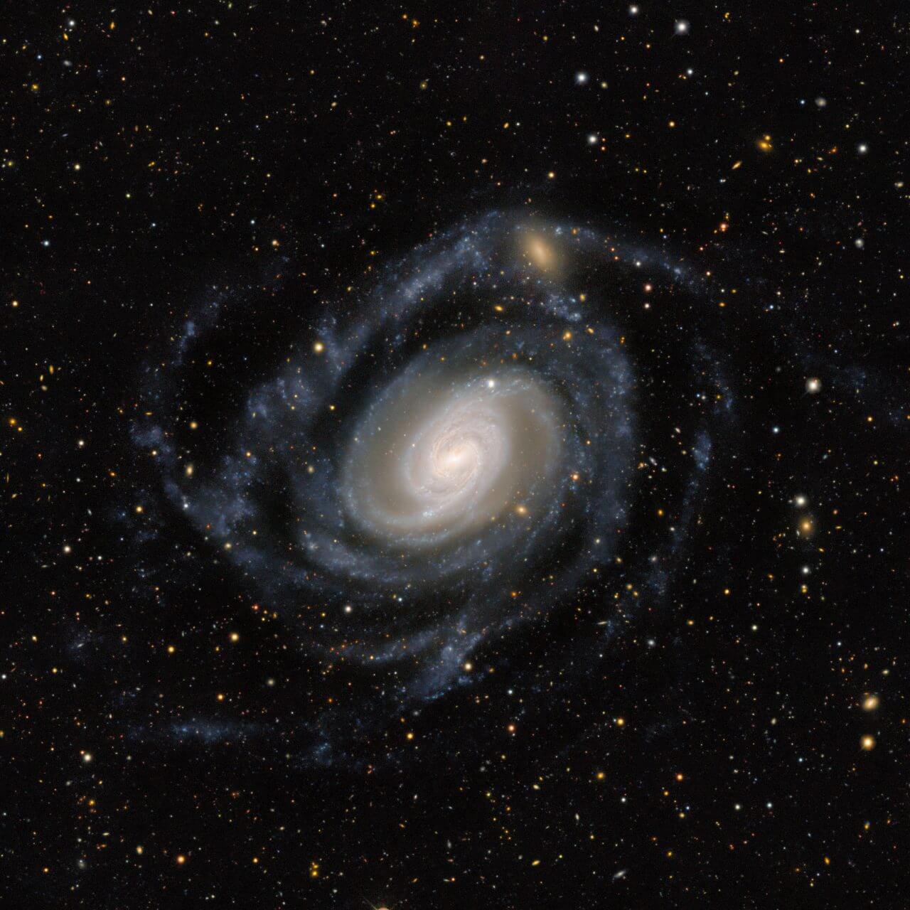 【▲ 渦巻銀河「NGC 289」（Credit: CTIO/NOIRLab/DOE/NSF/AURA; Image processing: T.A. Rector (University of Alaska Anchorage/NSF’s NOIRLab), J. Miller (Gemini Observatory/NSF’s NOIRLab), & M. Zamani (NSF’s NOIRLab)）】