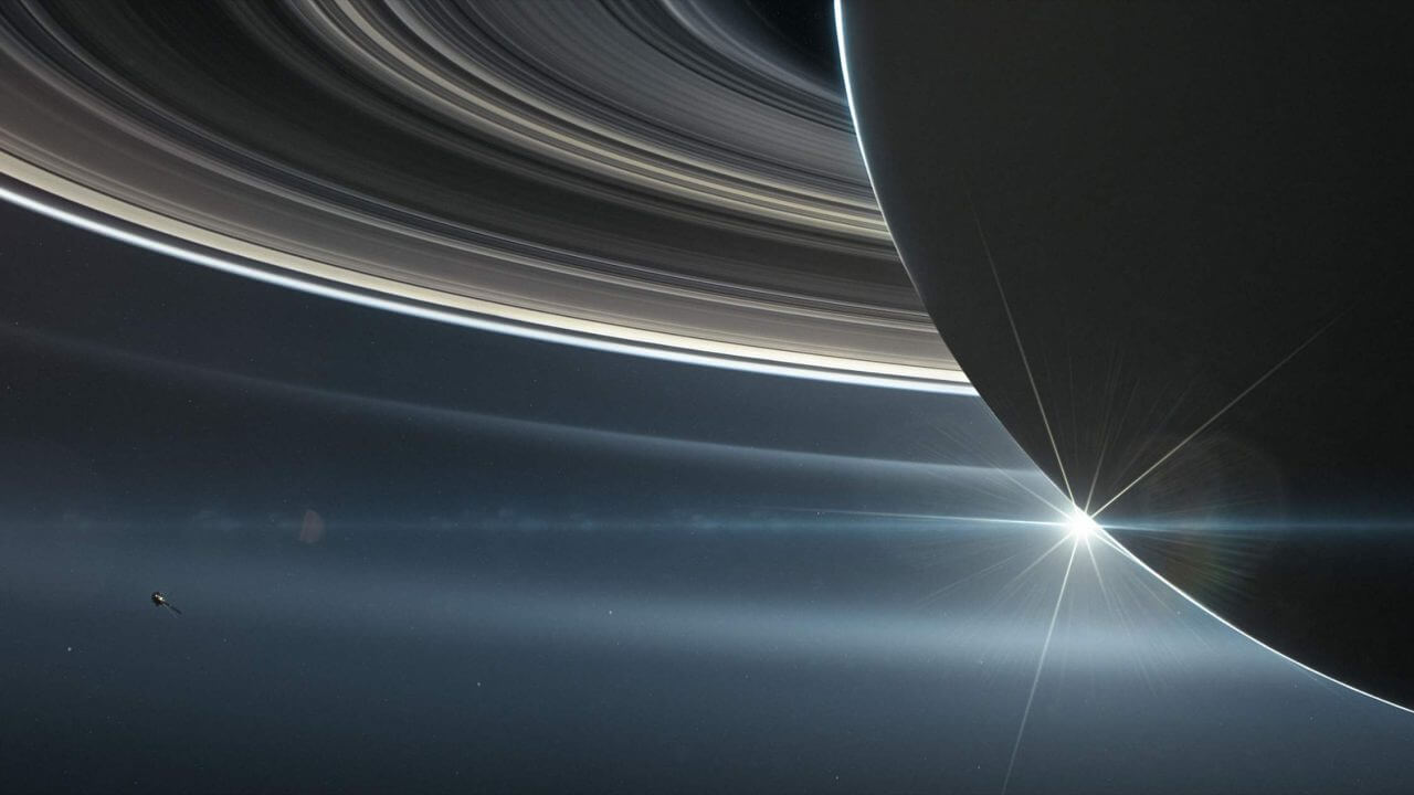 探査機カッシーニが土星の大気圏に突入した日（2017年9月15日）【今日の宇宙画像】