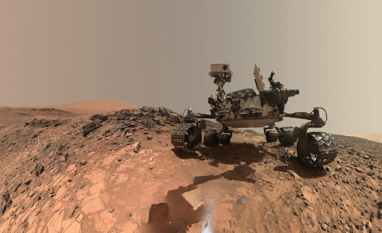 [▲Figure1:NASA(NationalAeronauticsandSpaceAdministration)Mars[▲الشكل1:ناسا(الإدارةالوطنيةللملاحةالجويةوالفضاء)المريخ