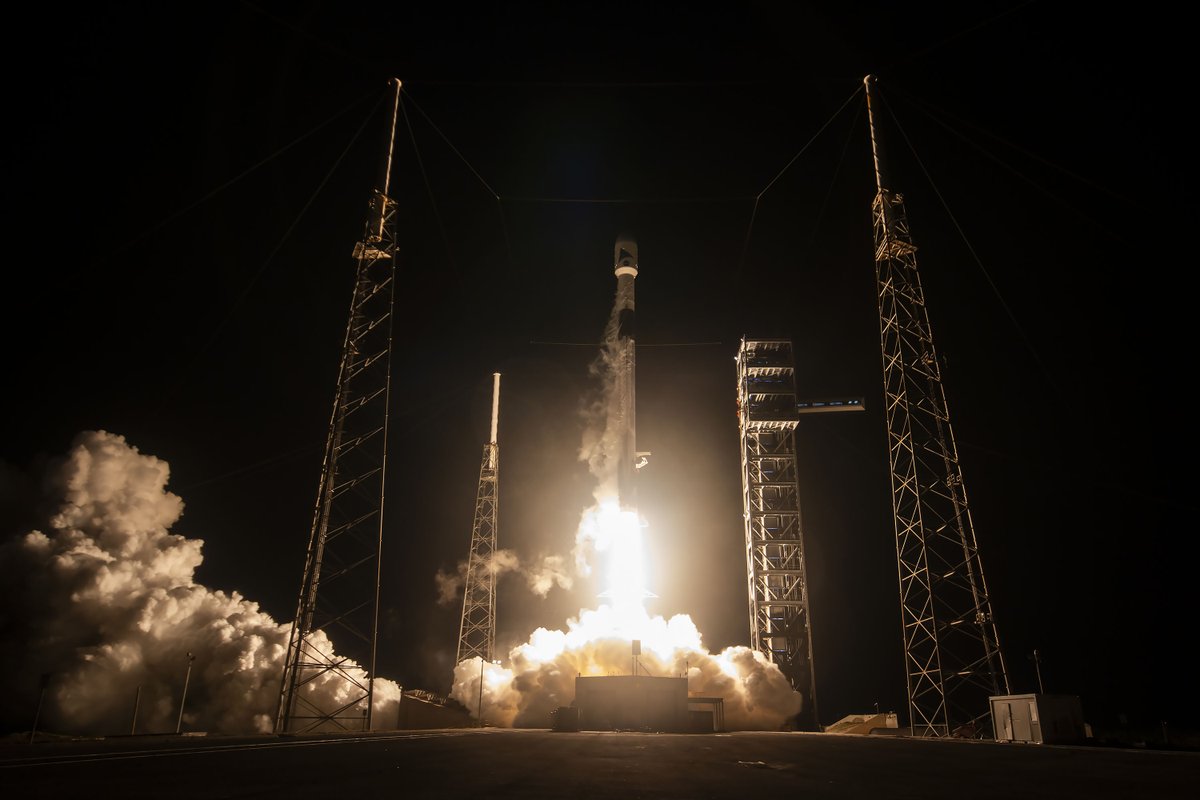【▲ ケープカナベラル宇宙軍基地第40発射施設から打ち上げられたファルコン9ロケット（Credit: SpaceX）】