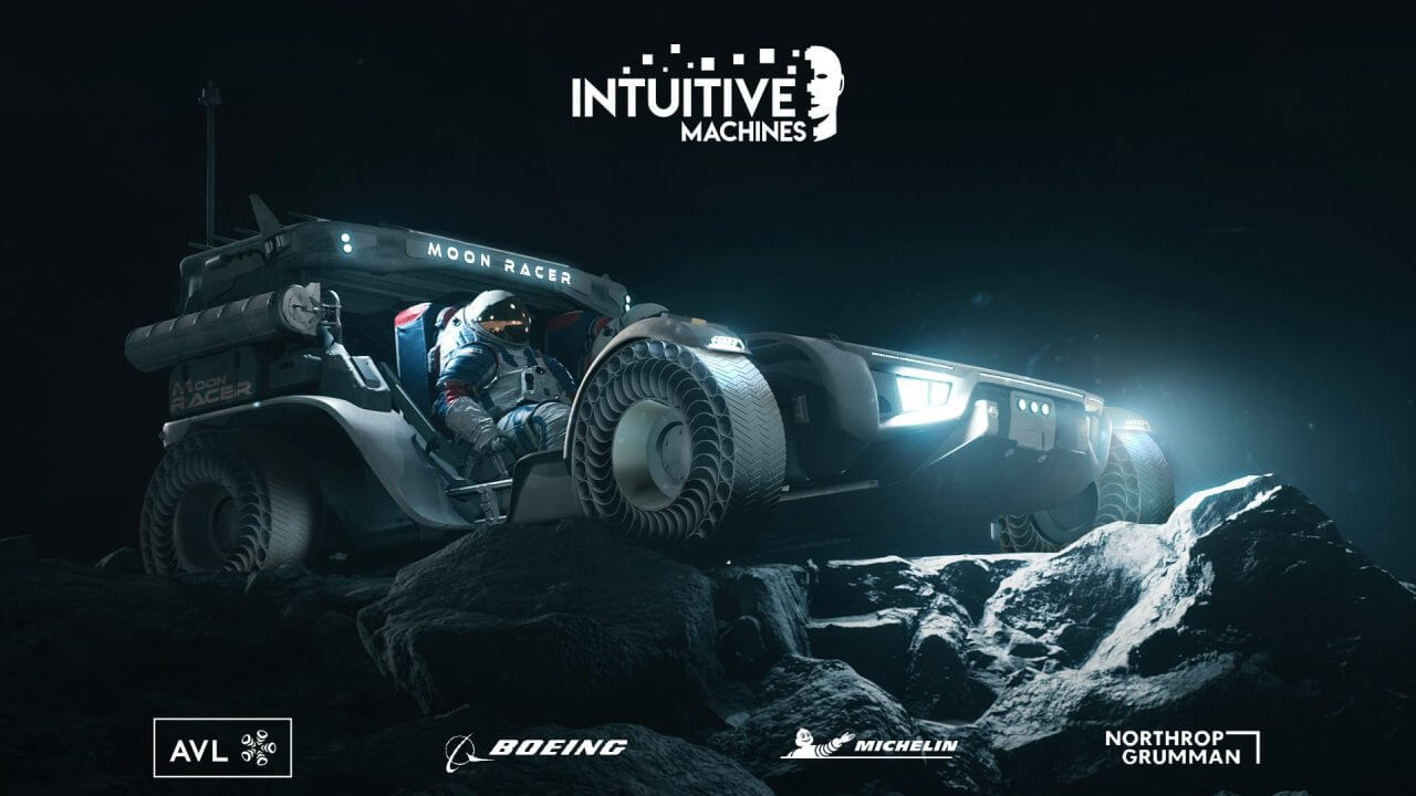 【▲ インテュイティブ・マシーンズの「Moon RACER」チームによるLTVのコンセプトデザイン（Credit: Intuitive Machines）】