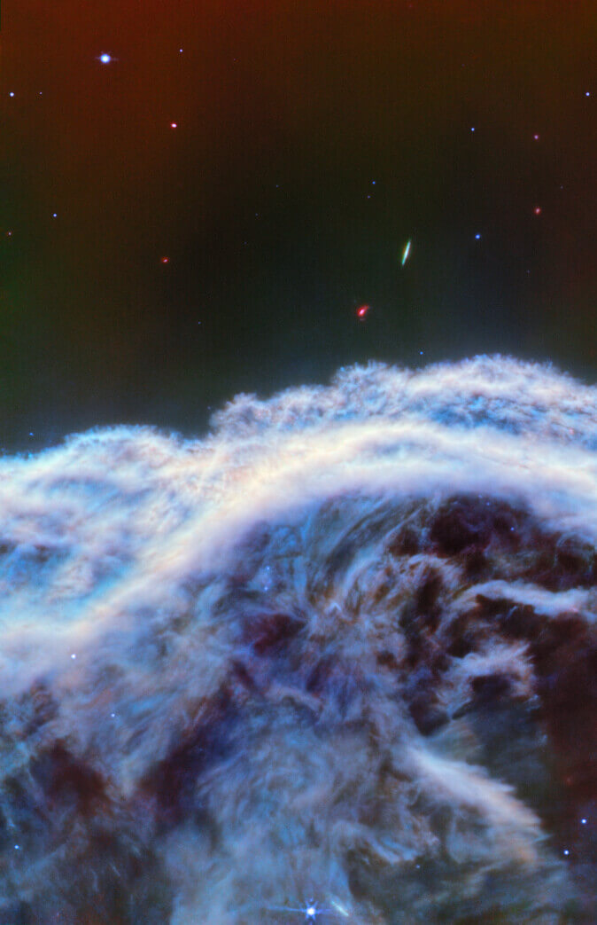 暗黒星雲「馬頭星雲」のクローズアップ画像【今日の宇宙画像】
