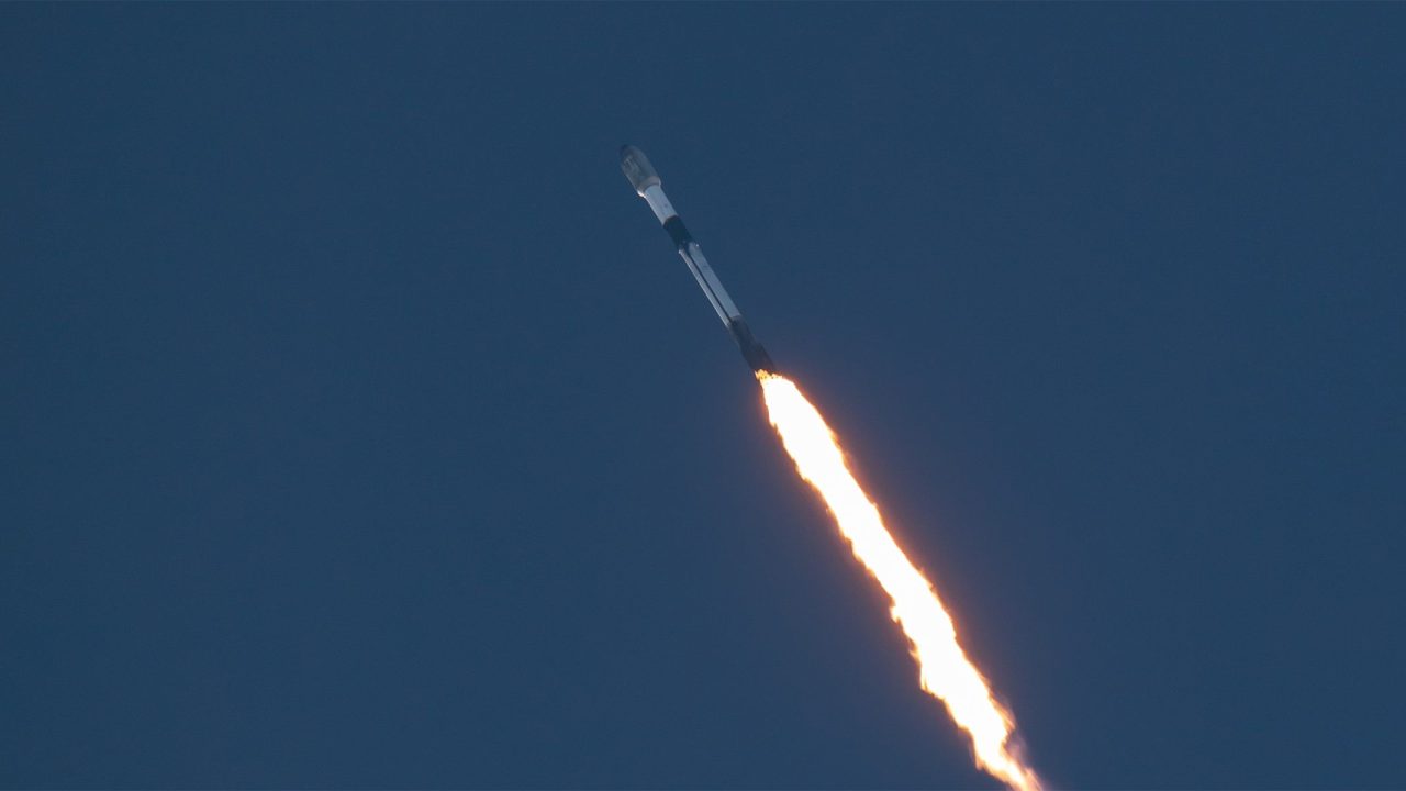 【▲ SpaceXの「Falcon 9（ファルコン9）」ロケット（Credit: SpaceX）】