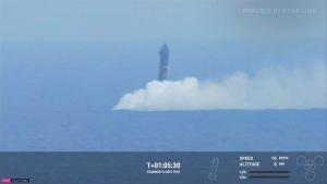 【速報】スペースXが「スターシップ」の第6回飛行試験を実施　インド洋に着水成功