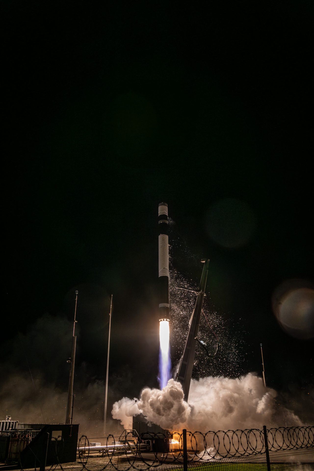 QPS-SAR 10号機「ワダツミ-I」を搭載して打ち上げられたElectronロケット
