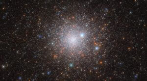 ハッブル宇宙望遠鏡が観測した大マゼラン雲の球状星団「NGC 1786」