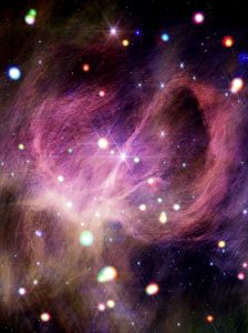 赤外線とX線で観測した星形成領域の散開星団「IC 348」　ジェームズ・ウェッブとチャンドラの合作