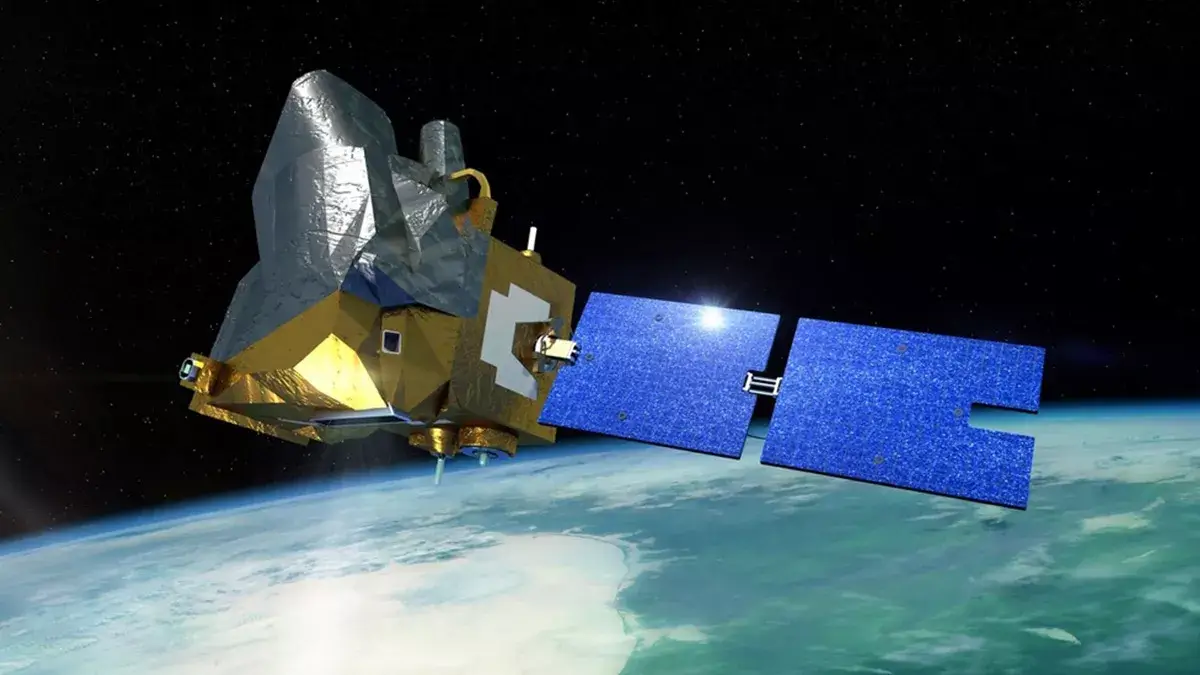 MicroCarbのCGイメージ（Credit: CNES/ill./SATTLER Oliver, 2021）