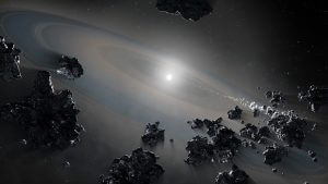 145光年先・30億歳の白色矮星から岩石質の天体が破壊された痕跡を検出