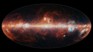 赤外線で観測した最新の全天マップをNASAが公開　SPHEREx宇宙望遠鏡が半年間でデータを取得
