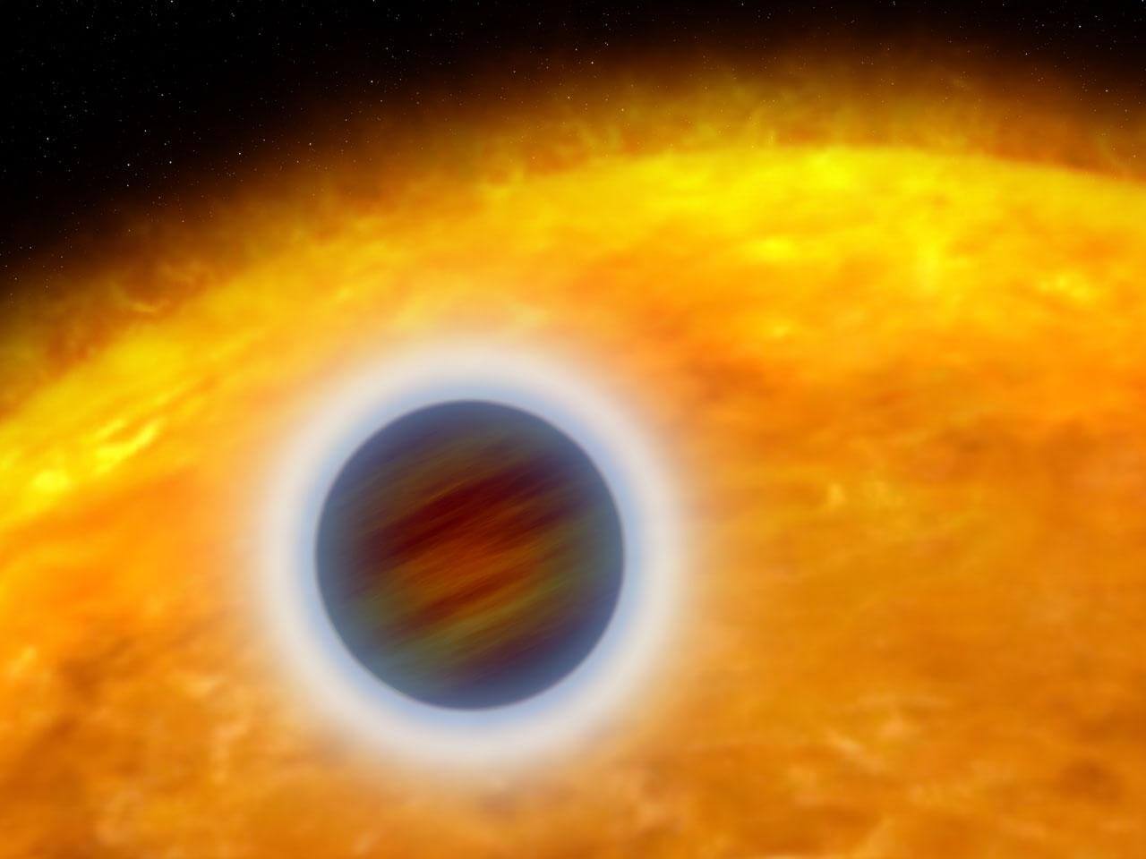 毎秒1万トンの大気が吹き飛ぶ。系外惑星研究の原点「HD 209458b」