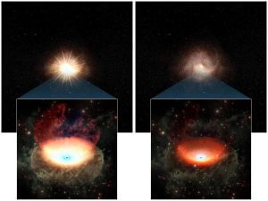 100億年前のクエーサーで急な減光　超大質量ブラックホールがわずか数年で“燃料切れ”に？