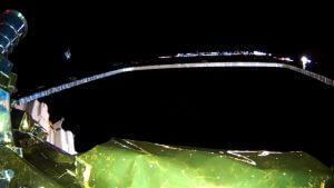 JAXAの新型補給機「HTV-X」1号機に搭載されていた超小型衛星の放出を実施