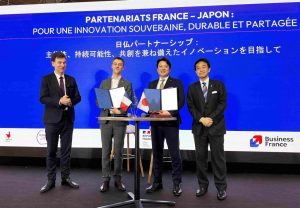 Space BDと仏Unseenlabs社が打ち上げ協力の覚書を締結　マクロン大統領来日に合わせて署名式