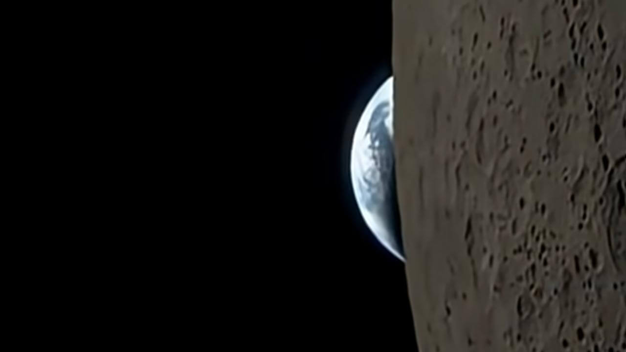NASAが「アルテミスII」ミッションで撮影された“地球の入り”動画をシェア