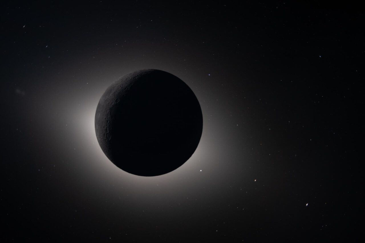 NASA有人月ミッション「アルテミスII」の公開画像から太陽のFコロナの構造を解析した研究成果