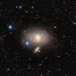 すばる望遠鏡が観測した“おとめ座”の渦巻銀河「NGC 4045」