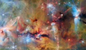 若い星々の成長を学べる領域　ウェッブ宇宙望遠鏡が観測したオリオン座分子雲のクローズアップ