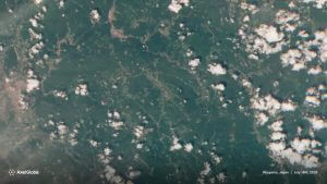 アクセルスペースが次世代地球観測衛星「GRUS-3」の初画像を公開 7機中2機が打ち上げ9日後に撮影