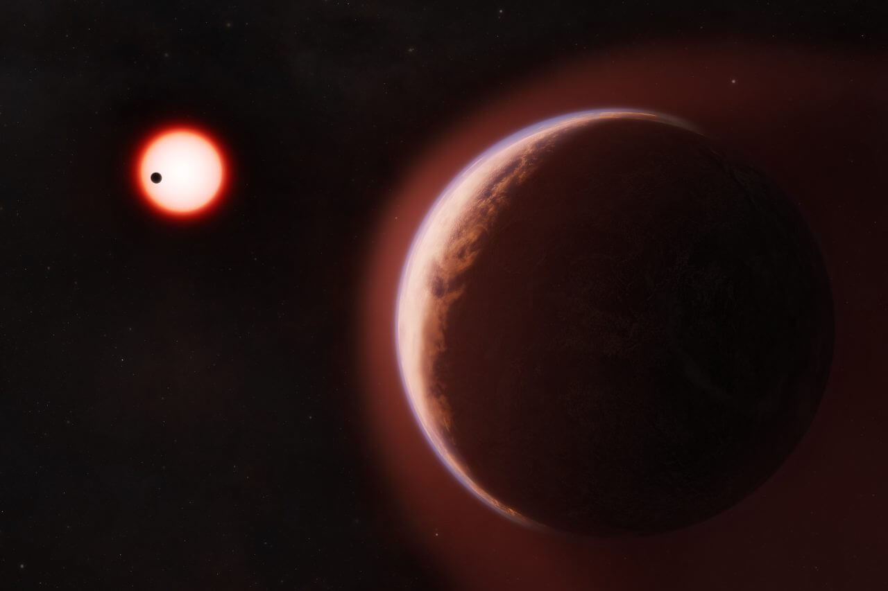 約48光年先の太陽系外惑星「LHS 1140 b」で大気を確認　ハビタブルゾーンの岩石惑星では初