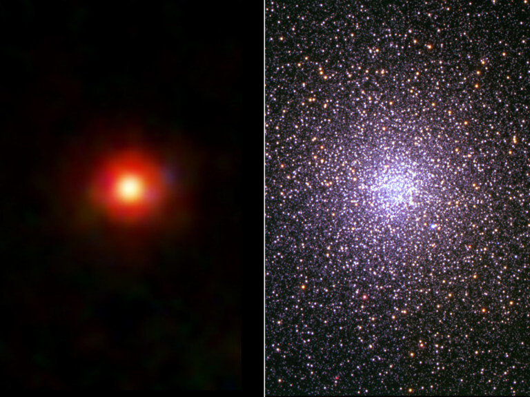 ウェッブ宇宙望遠鏡が発見した謎の天体「リトル・レッド・ドット」は形成途中の球状星団？