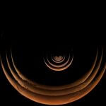 NASA小惑星探査機「Psyche」がスイングバイ時に撮影した三日月形の火星