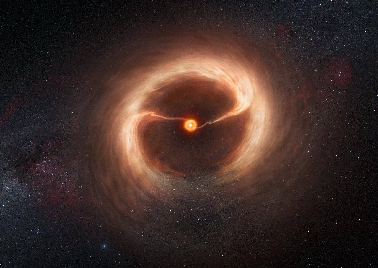 “食べ方が雑”な巨大惑星の痕跡? 原始惑星系円盤の隙間に架かる2本の橋